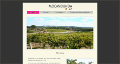 Desktop Screenshot of mocandundavineyards.com.au